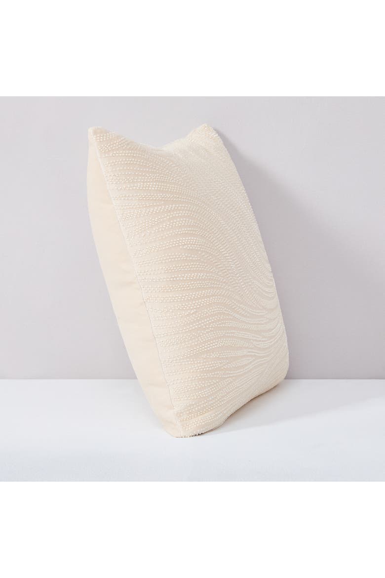Swirls & Gills Pillow Cover, Alternate, color, Cream