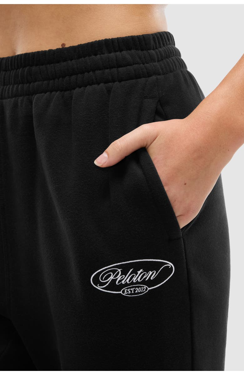 Peloton Soft Fleece Straight Leg Pant, Alternate, color, Black