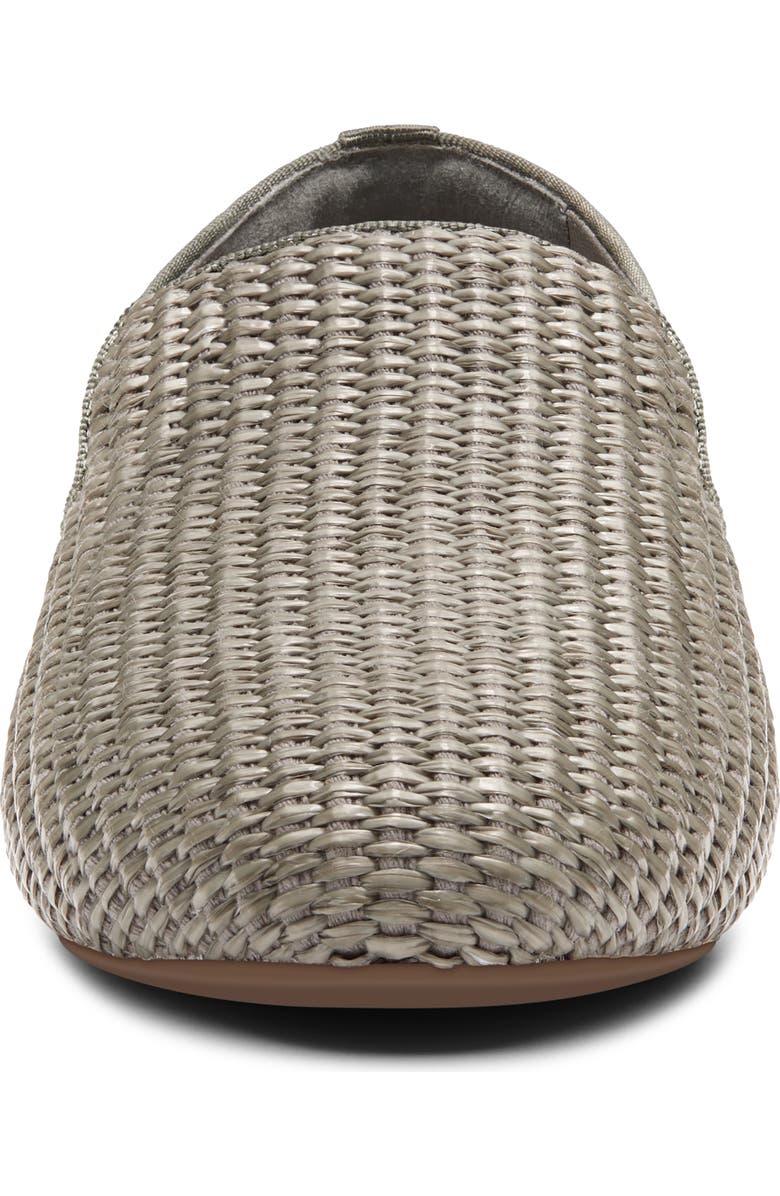 Birdies Starling Raffia Flat, Alternate, color,