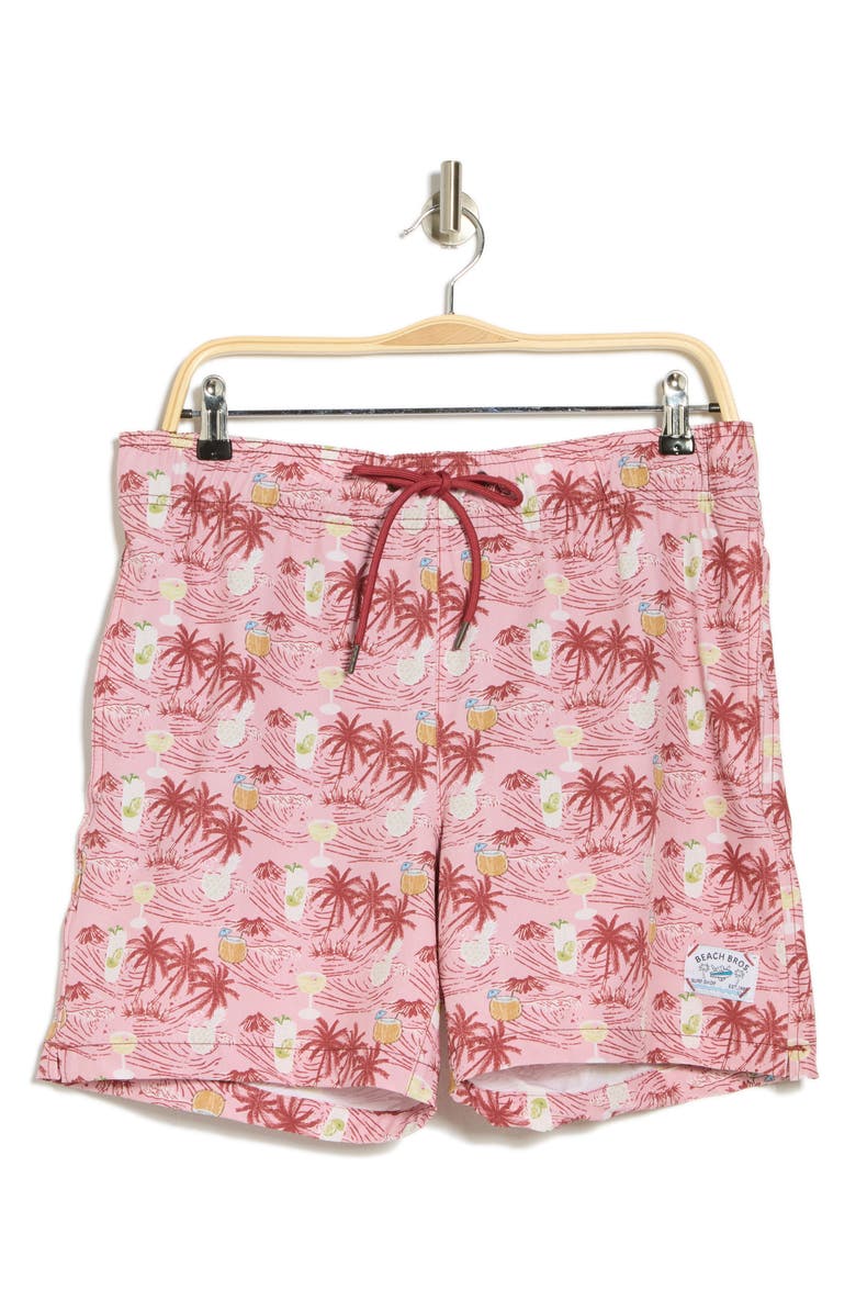 BEACH BROS Beach Drink Swim Trunks, Alternate, color, 