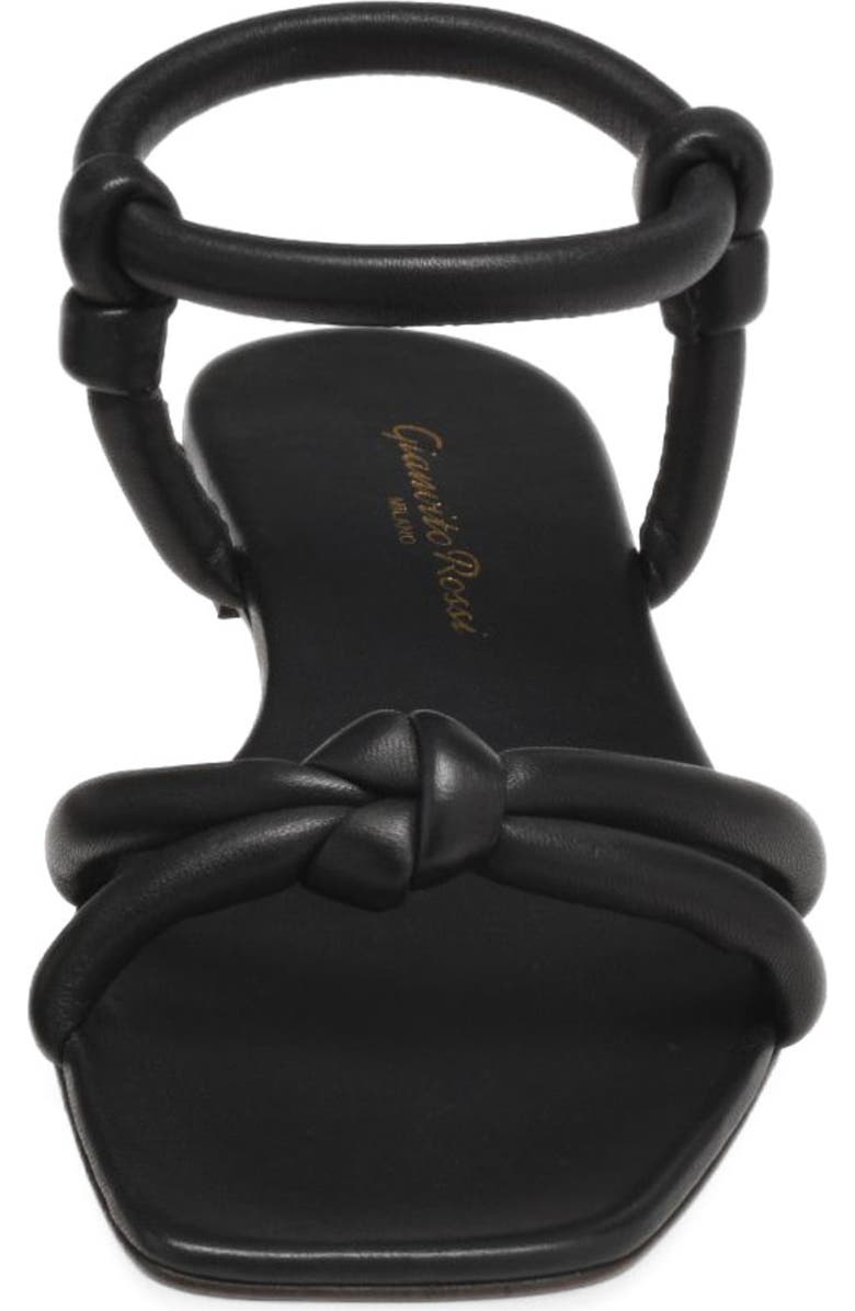 Gianvito Rossi Juno 05 Sandals, Alternate, color, Black