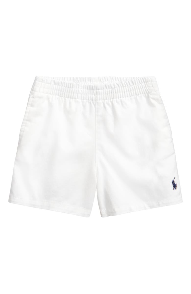 Ralph Lauren Cotton Chino Shorts, Main, color, White