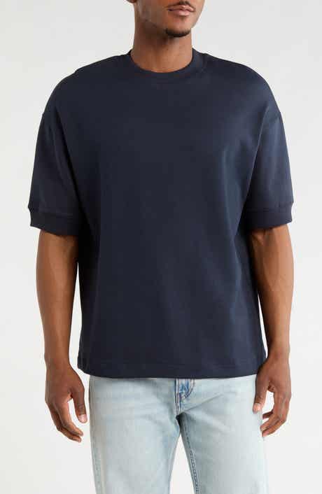 DENIM AND FLOWER Crewneck Cotton Blend T-shirt