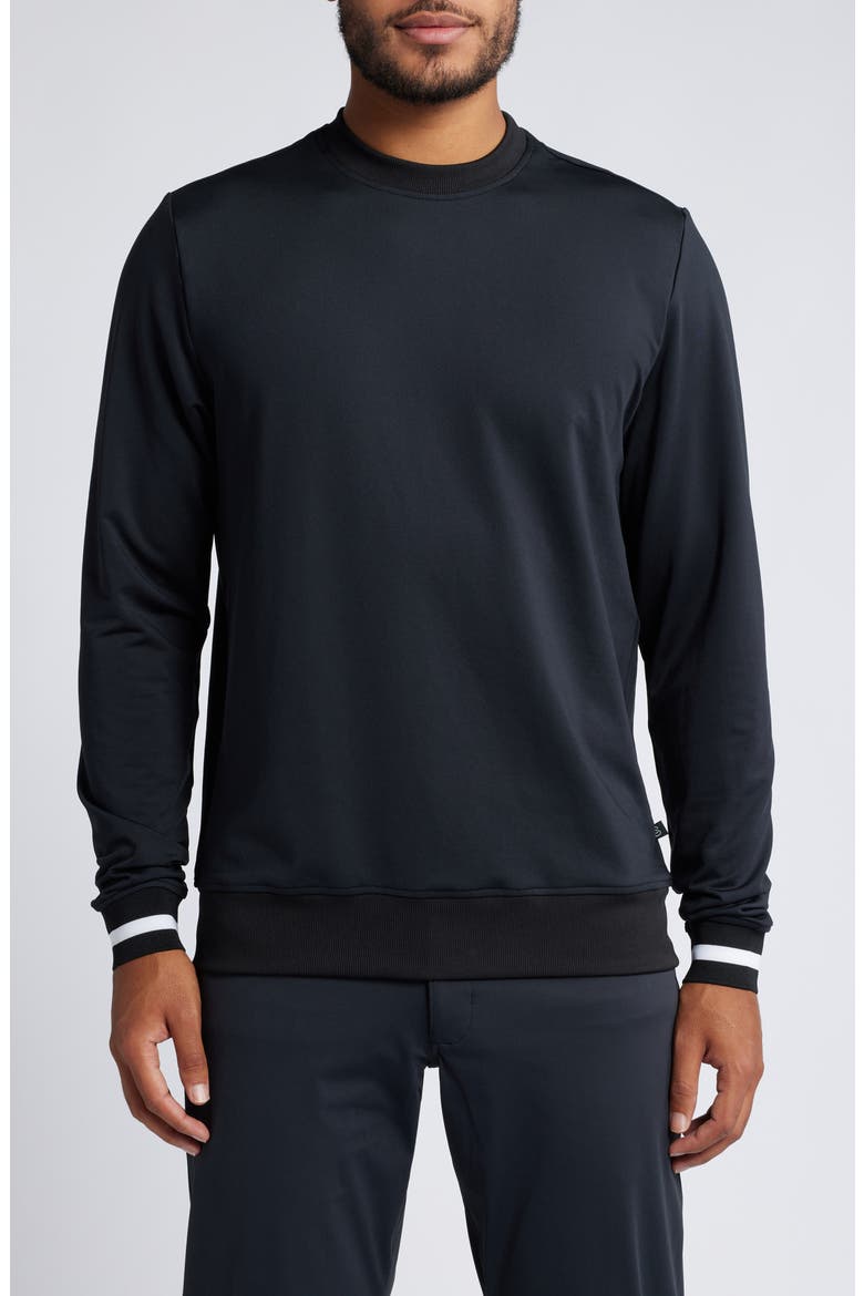 Chapman Golf Sweatshirt, Main, color, BLACK