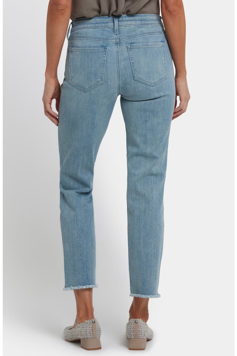 Sheri Frayed Ankle Straight Leg Jeans, Alternate, color, LIGHT PARADISE