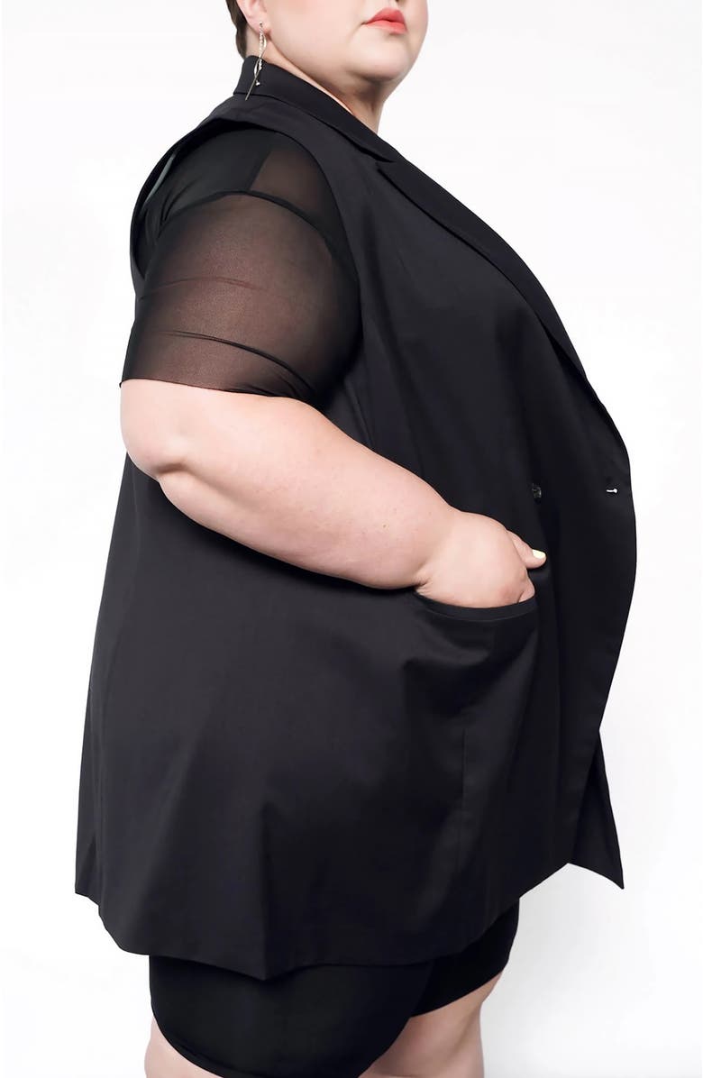 WILDFANG The Empower Double Breasted Vest, Alternate, color, 