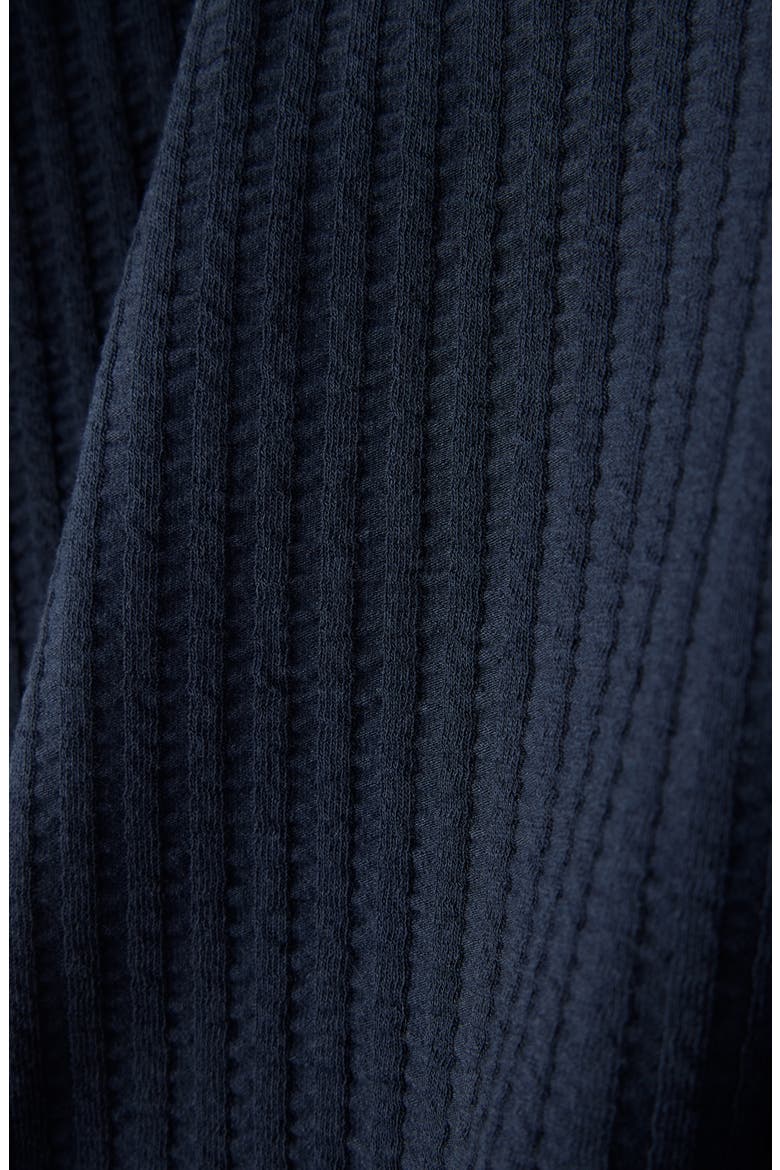 Casual Seersucker Polo, Alternate, color, TRUE NAVY