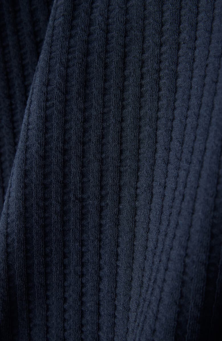 Rhone Casual Seersucker Polo, Alternate, color, True Navy