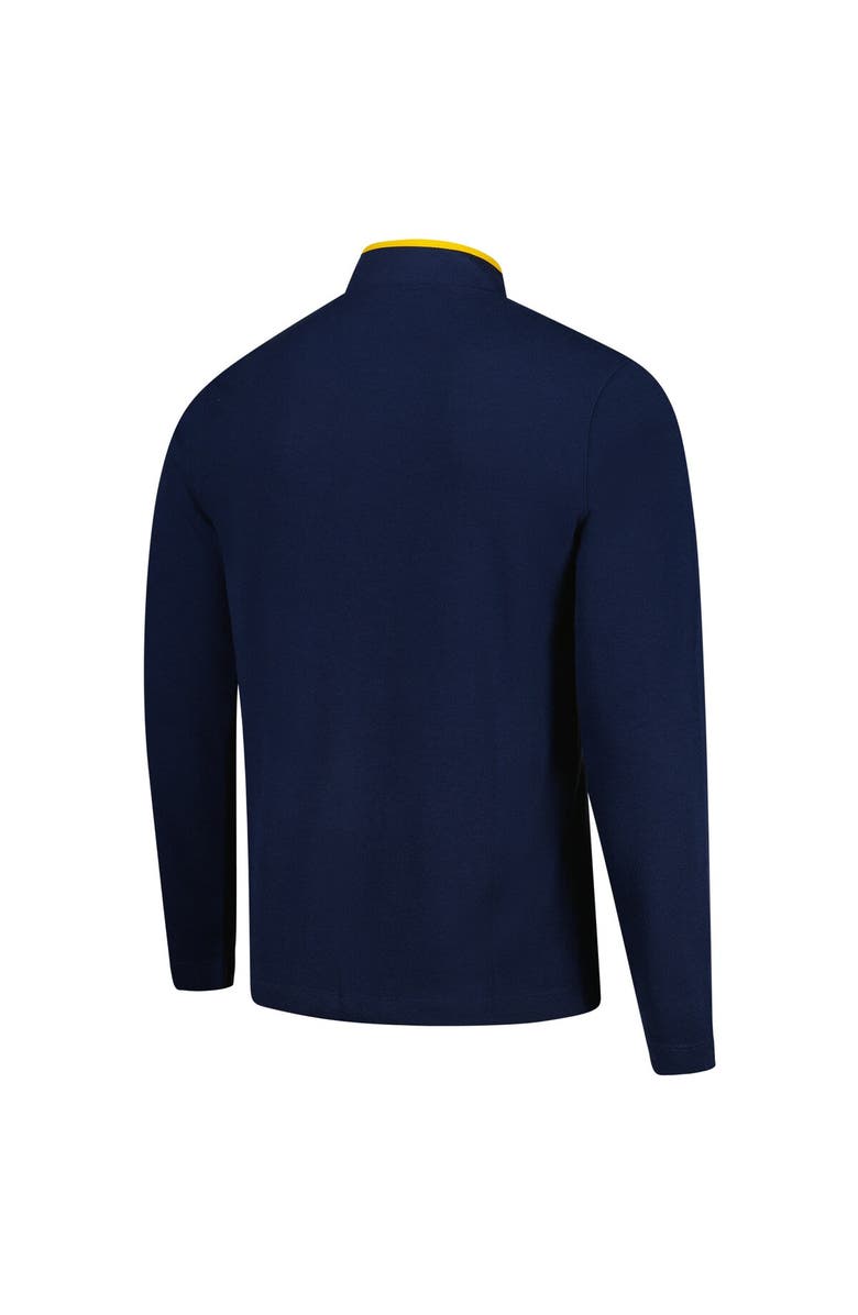 Nike Men's Nike Navy Cal Bears Coaches Courtside Basketball Victory Performance Quarter-Zip Top, Alternate, color, 