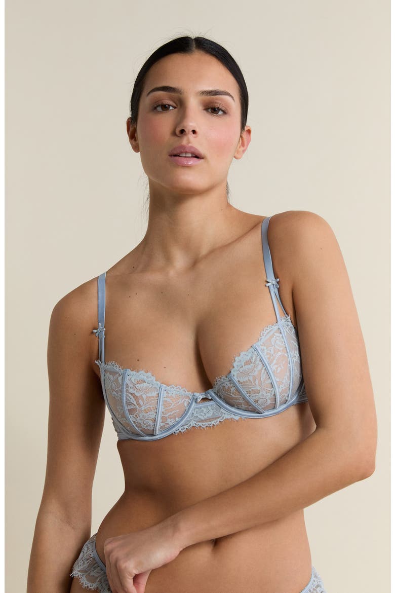 Beloved Classique Lace Underwire Bra, Alternate, color, OXYGEN