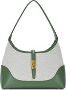 Miztique Two-Tone Canvas Shoulder Bag
