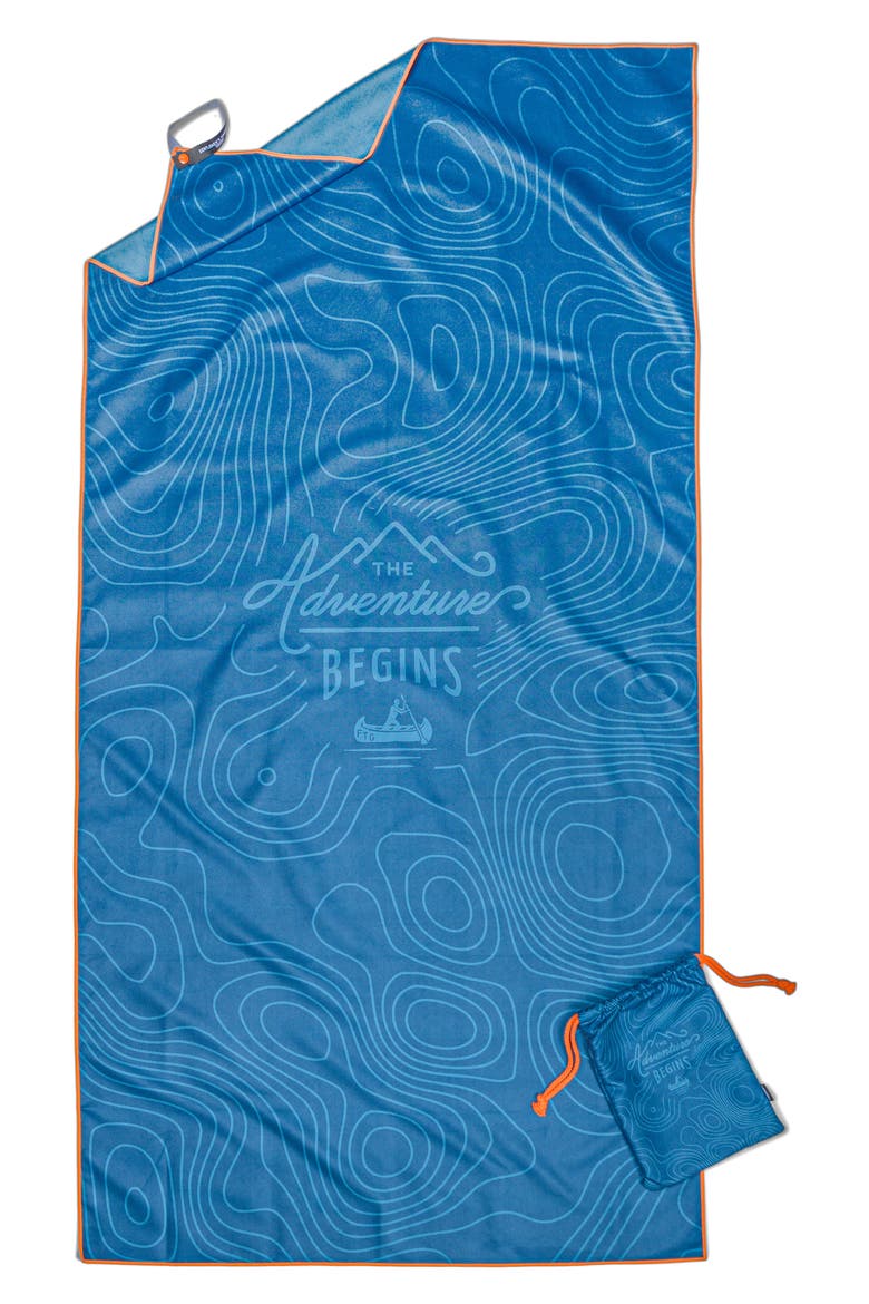 Microfiber Travel Towel, Main, color, NO COLOR