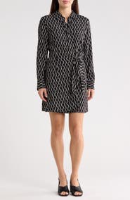 NORDSTROM RACK Long Sleeve Wrap Minidress