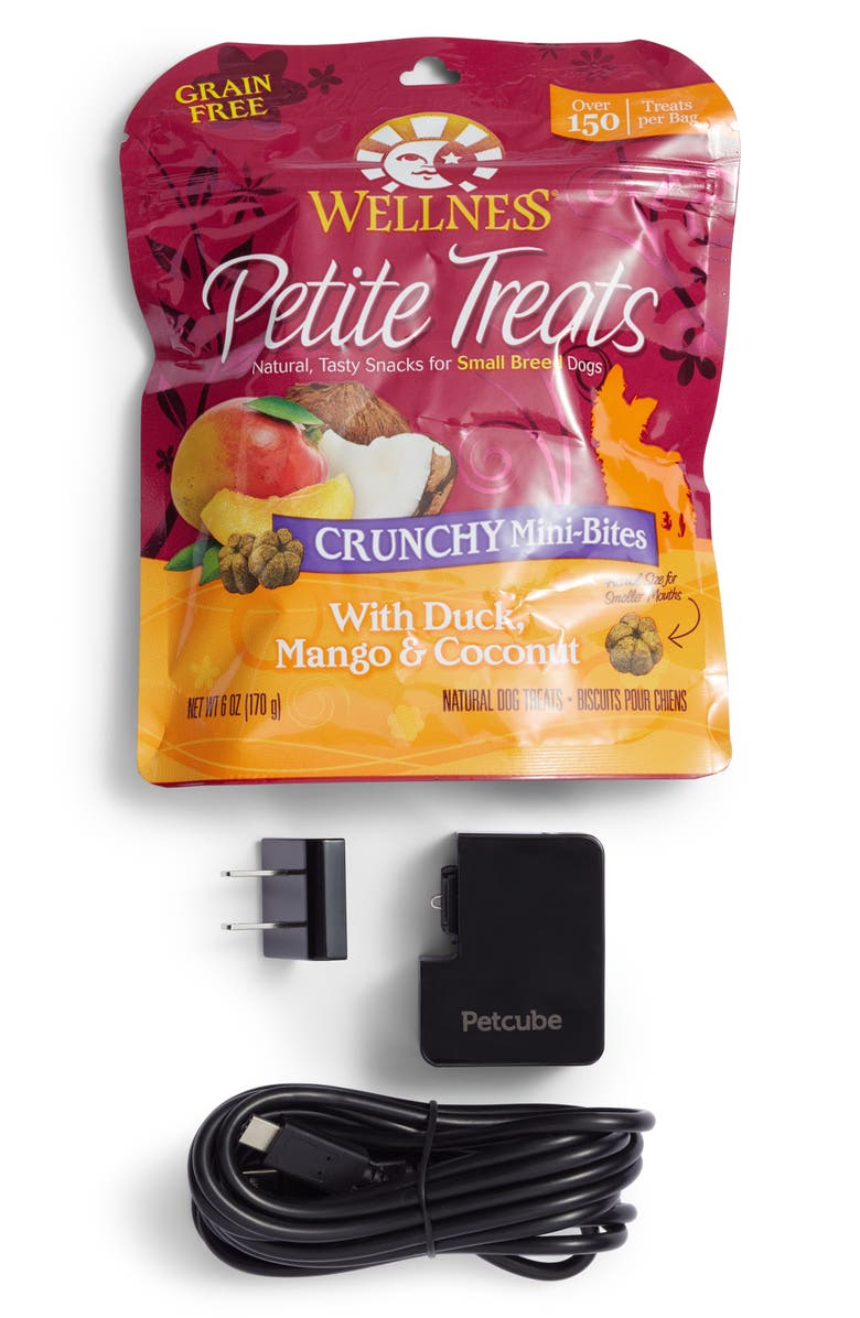 Petcube Bites Interactive HD Pet Camera with Treat Dispenser, Alternate, color, 