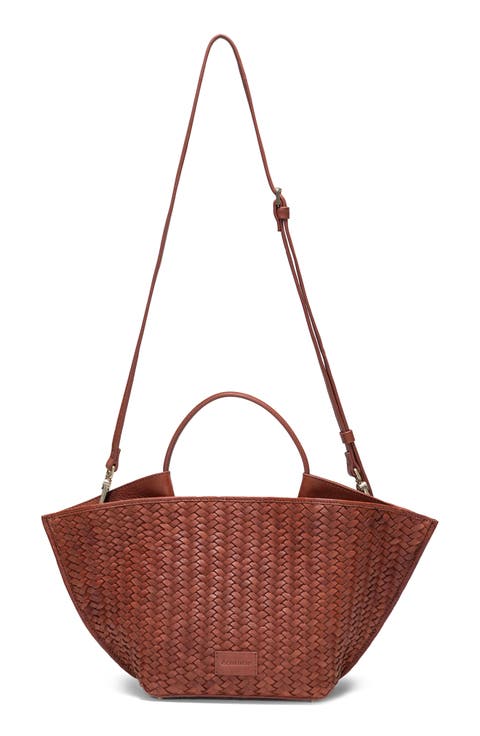 Austin Small Woven Crossbody Bag