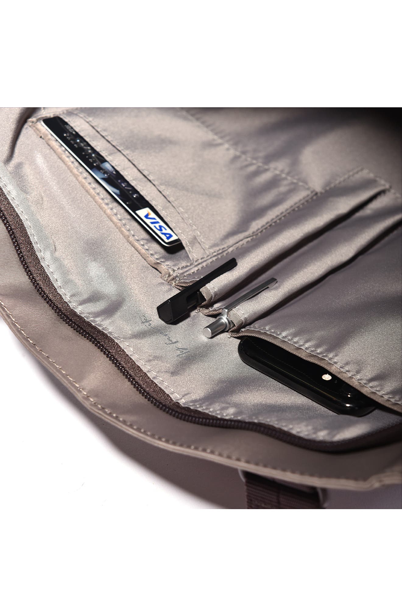 Hedgren Elvira RFID Water Repellent 15-Inch Laptop Tote, Alternate, color, 