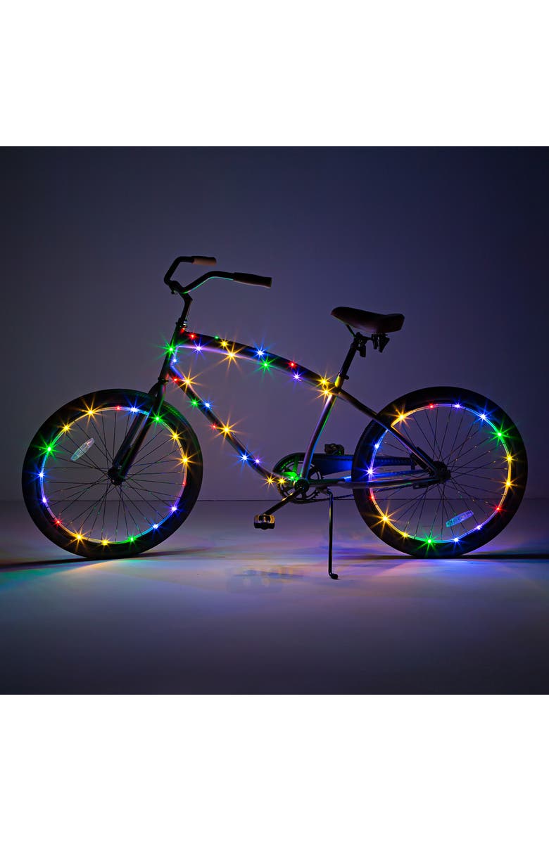 BRIGHTZ Rainbow Bike LED Lights Bundle Set, Alternate, color, Rainbow