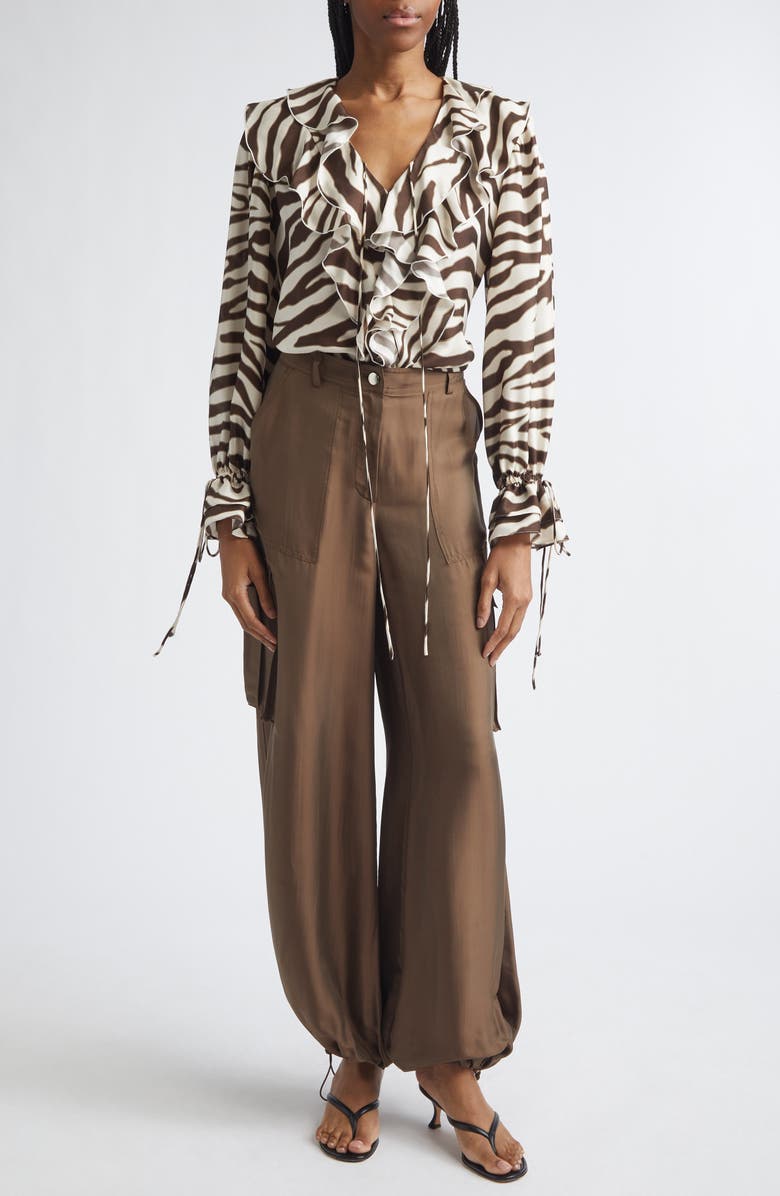 Toccin Pia Print Ruffle Top, Alternate, color,