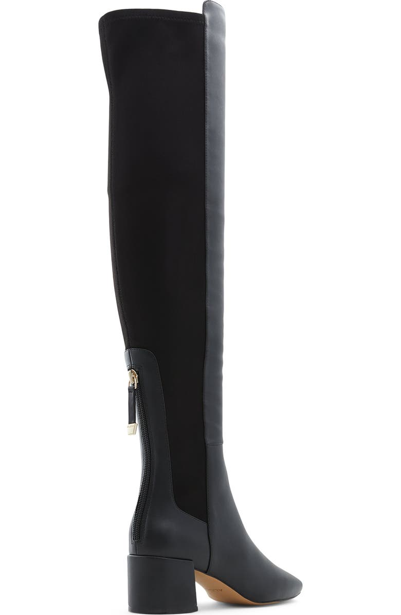 ALDO Pellagia Over the Knee Boot, Alternate, color, Black