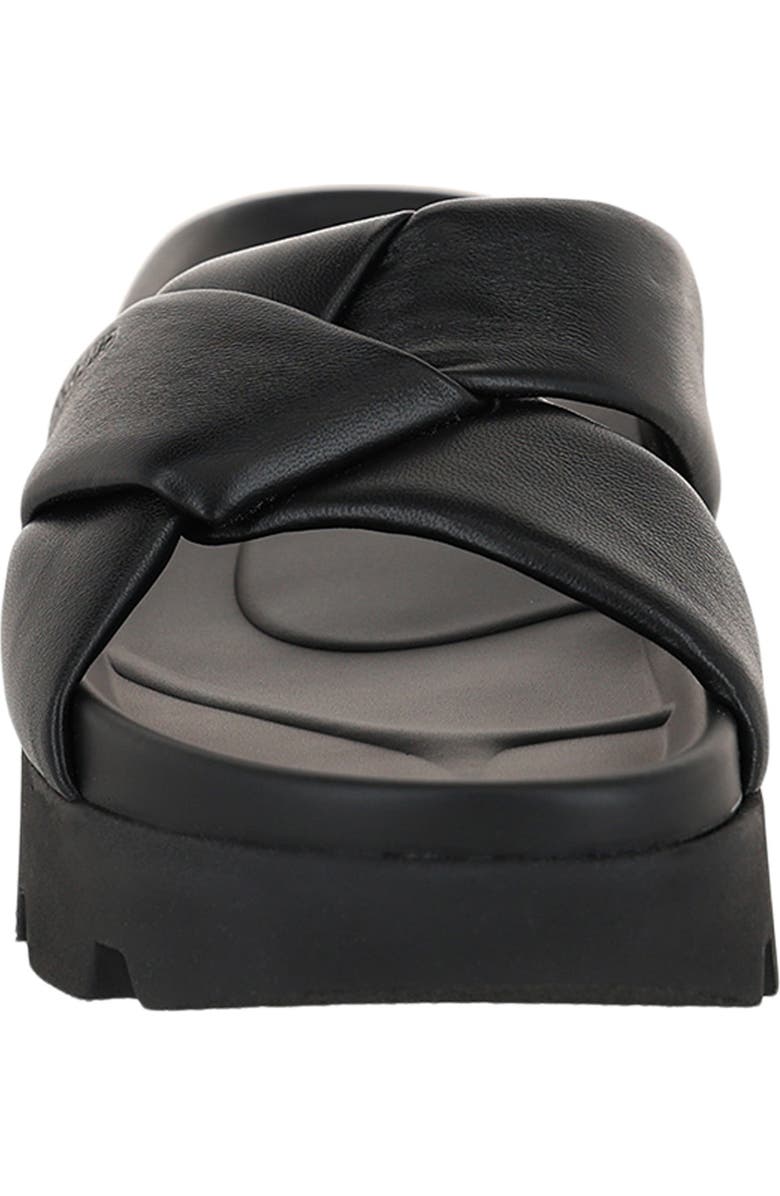 FERRAGAMO Crossover Slide Sandal, Alternate, color,