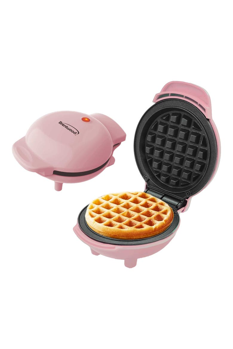 Non-Stick 5 Waffle Maker, Main, color, Pink