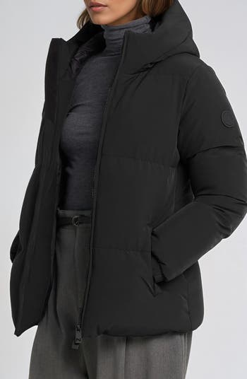 Stacy Water Resistant Hooded Puffer Jacket