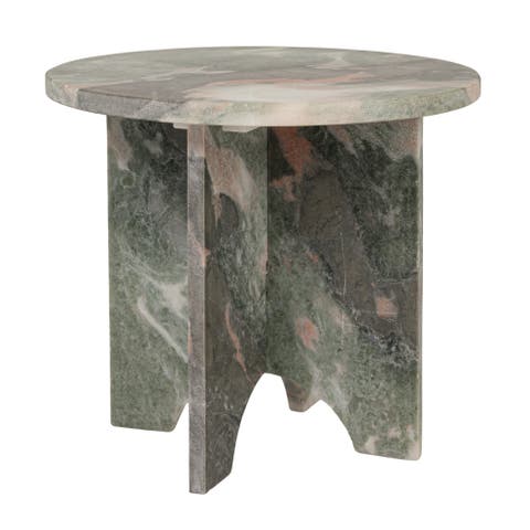 Sculptural Table with Interlocking Base