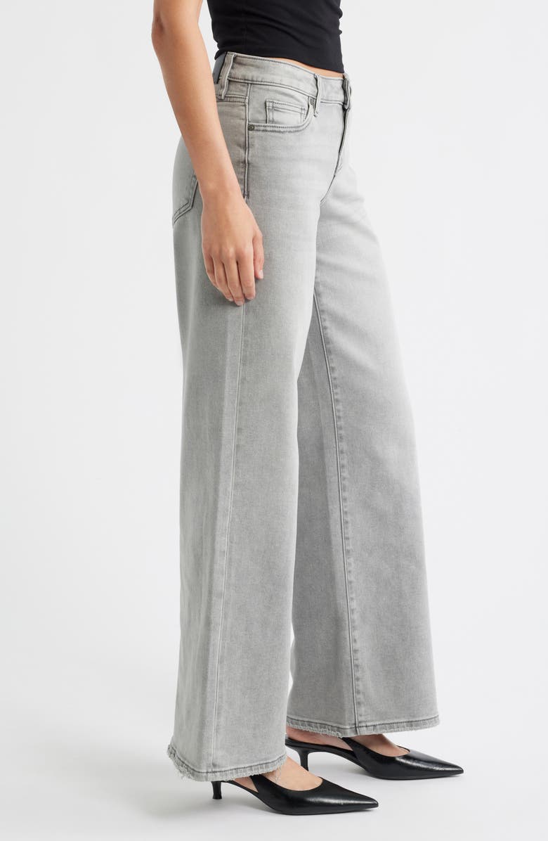 HIDDEN JEANS Mid Rise Extra Wide Leg Jeans, Alternate, color, Light Grey