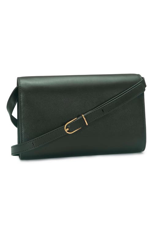Vince Leather Crossbody Wallet