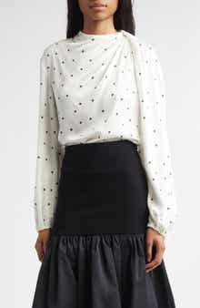 Blaire Polka Dot Top