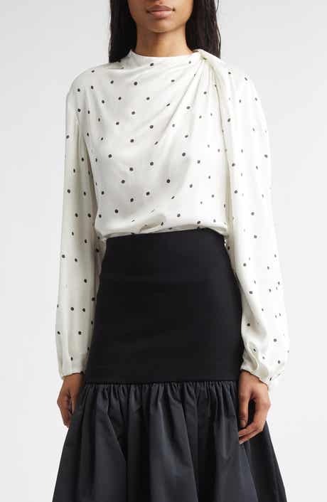 Blaire Polka Dot Top
