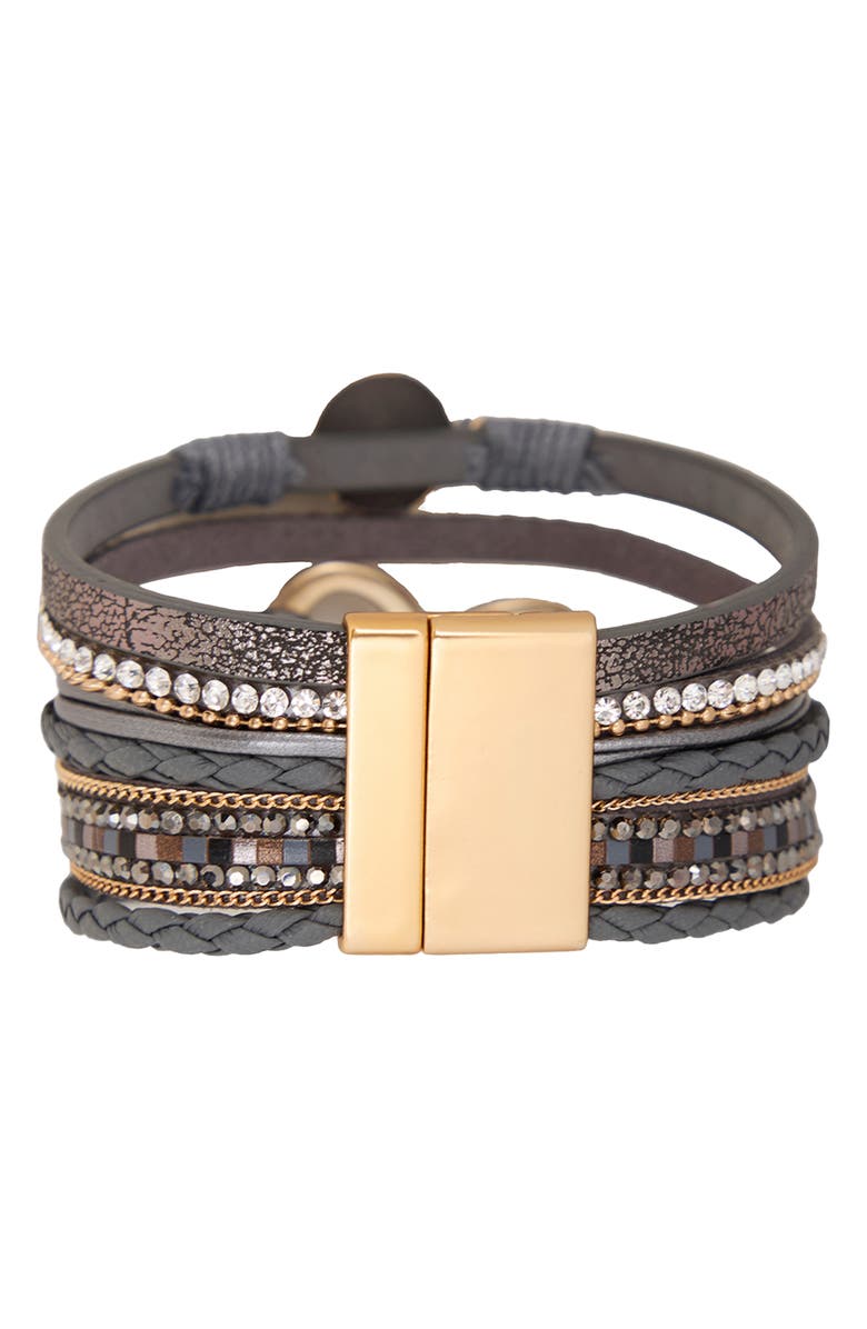 SAACHI Multi Strand Wrap Bracelet, Alternate, color, 