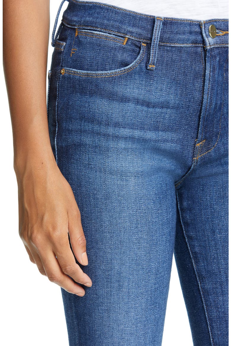 Le High Waist Crop Skinny Jeans, Alternate, color, ALLESANDRO