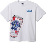 Maui & Sons x Pabst Blue Ribbon Can Puff Graphic T-Shirt