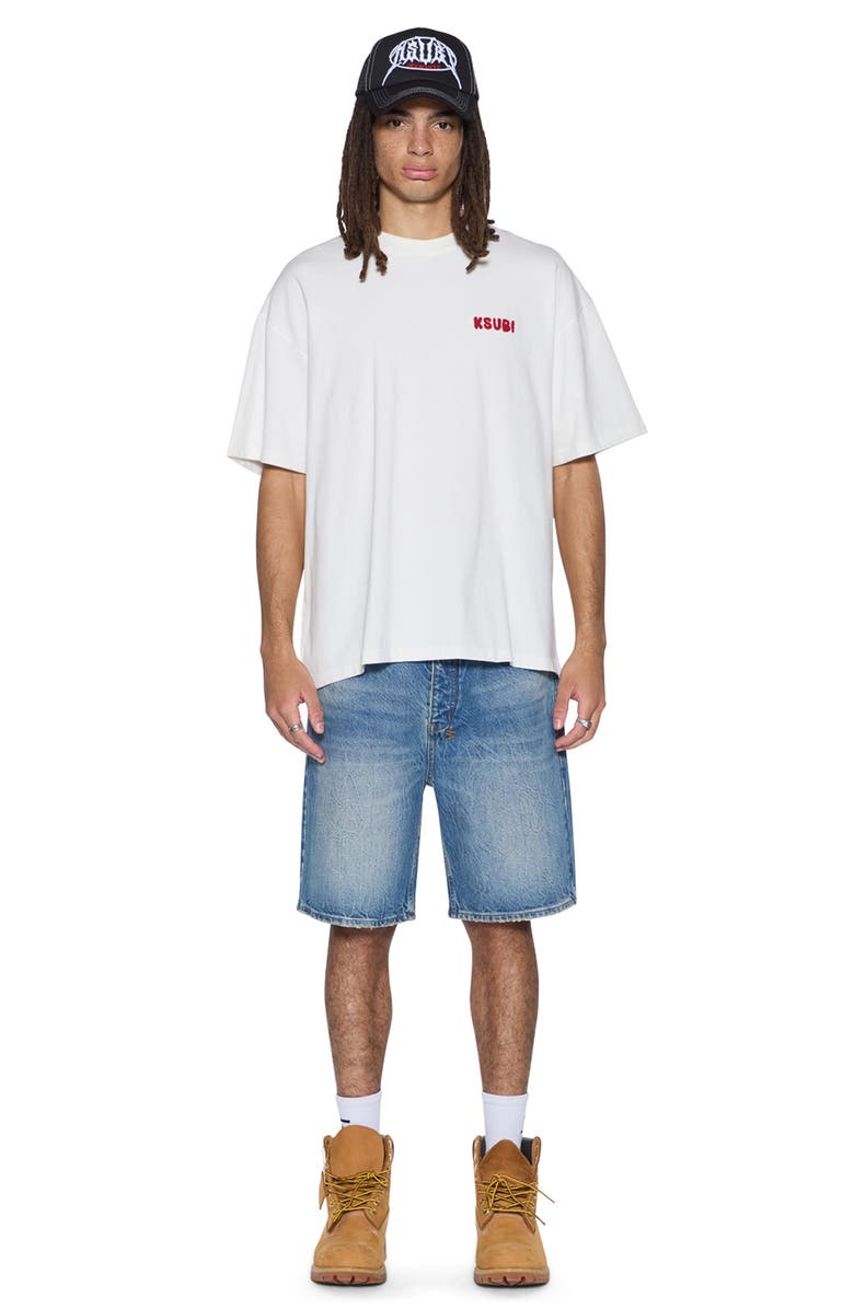 Ksubi Mekanik Excess Graphic T-Shirt, Alternate, color, Off White