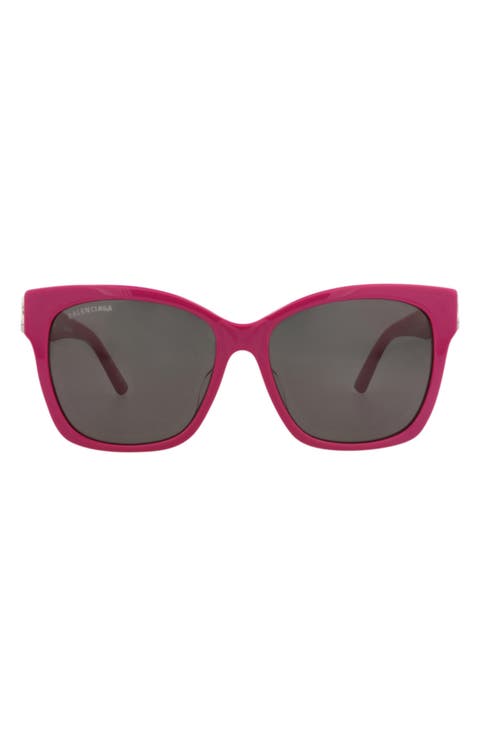 57mm Square Sunglasses