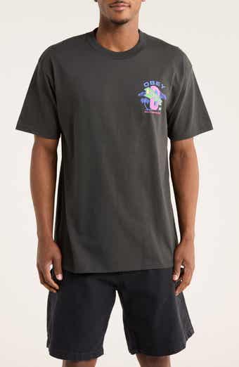 Obey Dream Construction Cotton Graphic T-Shirt