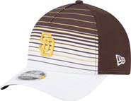 New Era Men's New Era Brown San Diego Padres Gradient 9FORTY M-Crown Adjustable Hat