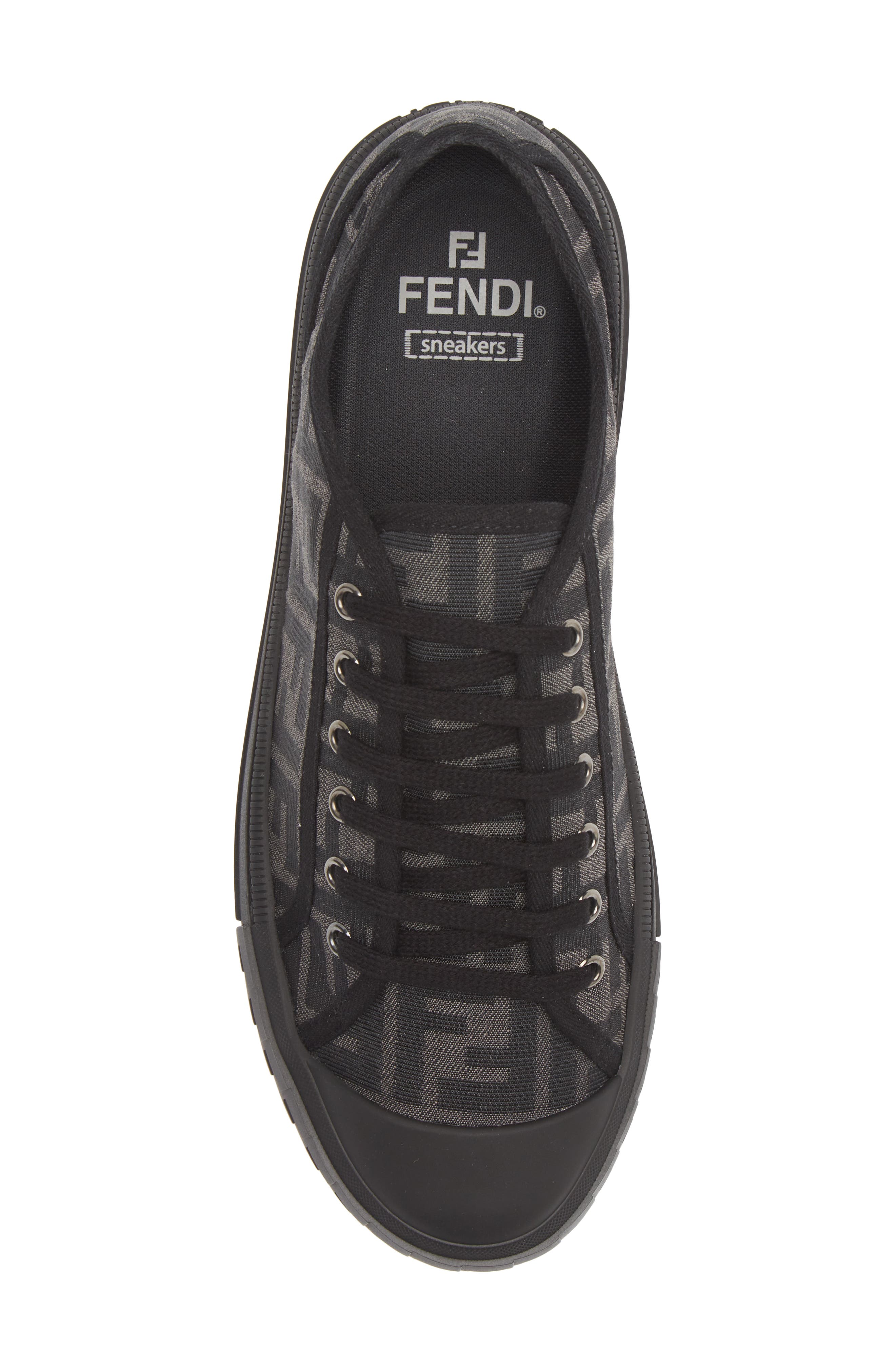 Fendi FF Domino Low Top Sneaker, Alternate, color, 
