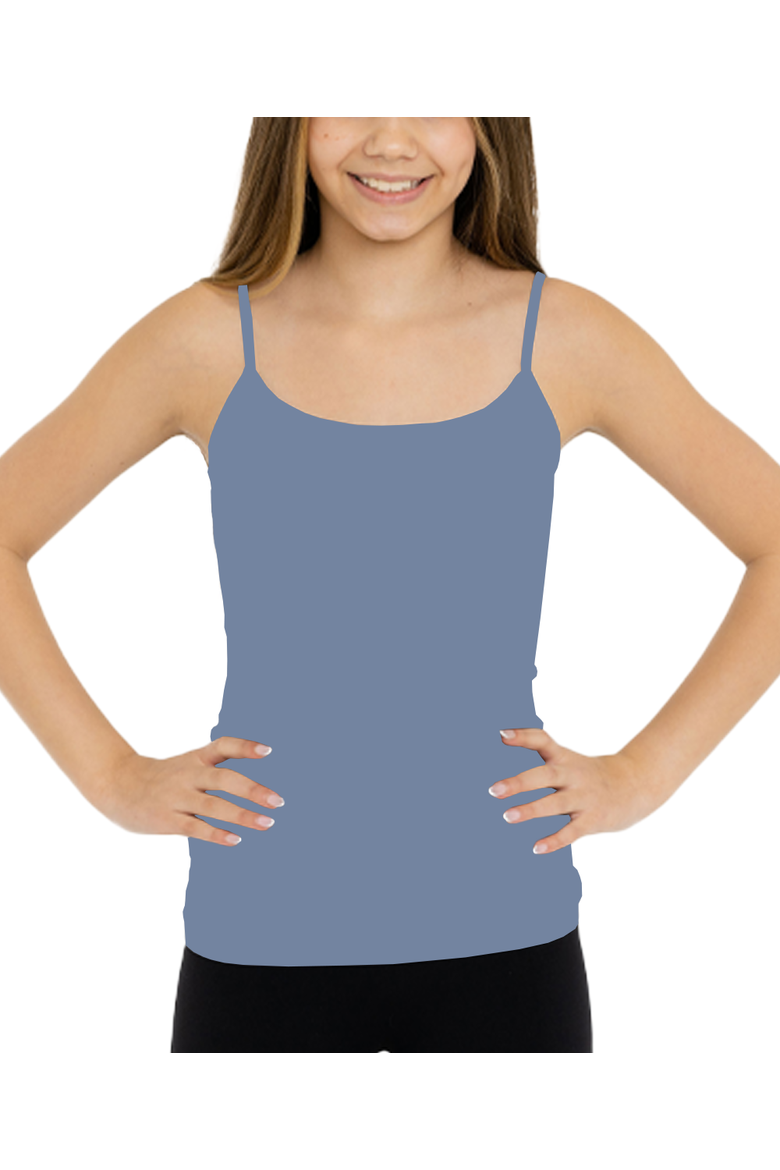 Solid Camisole - Big Kid, Main, color, Denim Blue