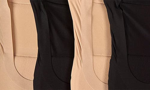 Memoi Assorted 4-pack Cushioned Liner Socks