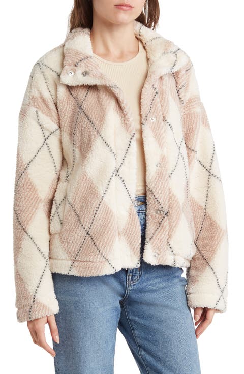 One Track Mind Faux Shearling Jacket