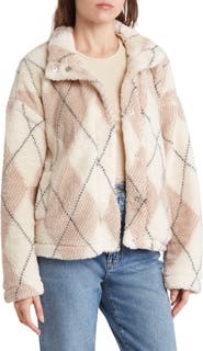 Thread & Supply One Track Mind Faux Shearling Jacket