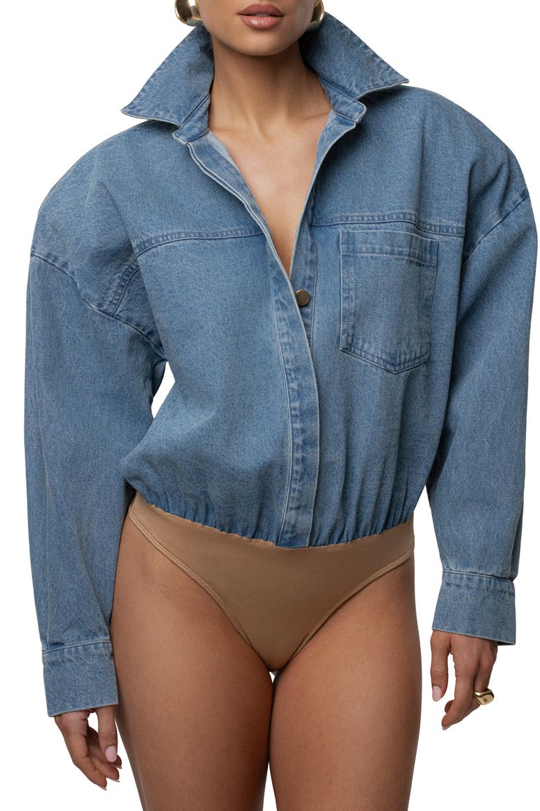 Unstoppable Bodysuit, Alternate, color, Blue
