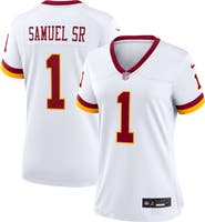 Nike Women's Nike Deebo Samuel Sr White Washington Commanders Game Super Bowl Era Jersey