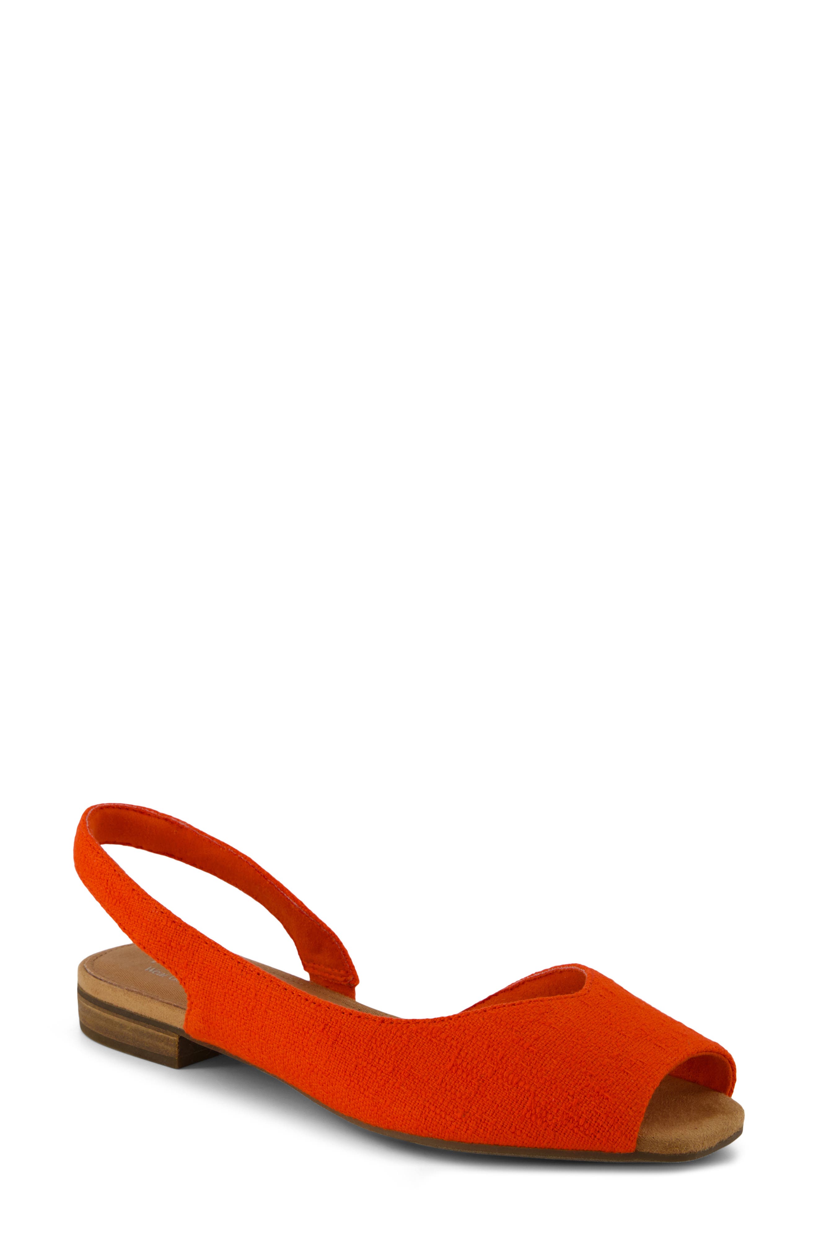 TOMS The Briella Slingback Sandal, Main, color, Red