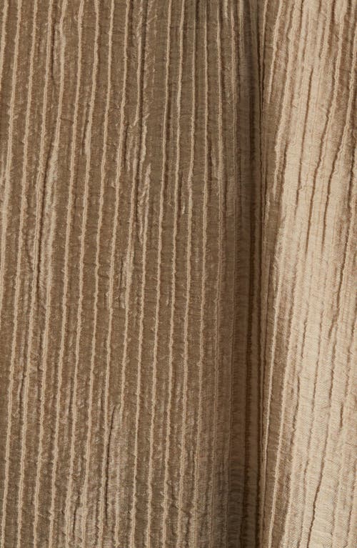 Eileen Fisher Textured High Collar Open Jacket
