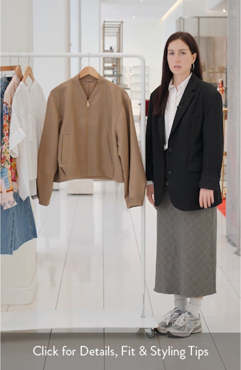 Crop Wool Jacket, sales video thumbnail