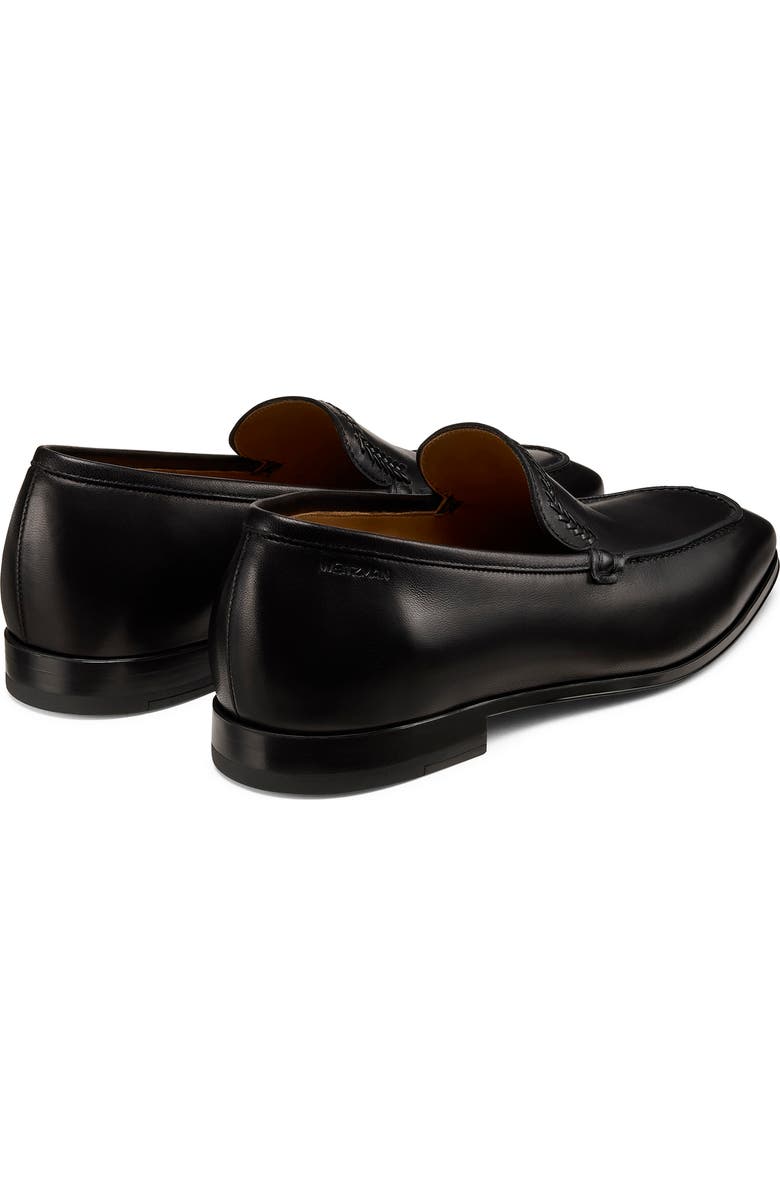 Stuart Weitzman Dalton Loafer, Alternate, color, Black