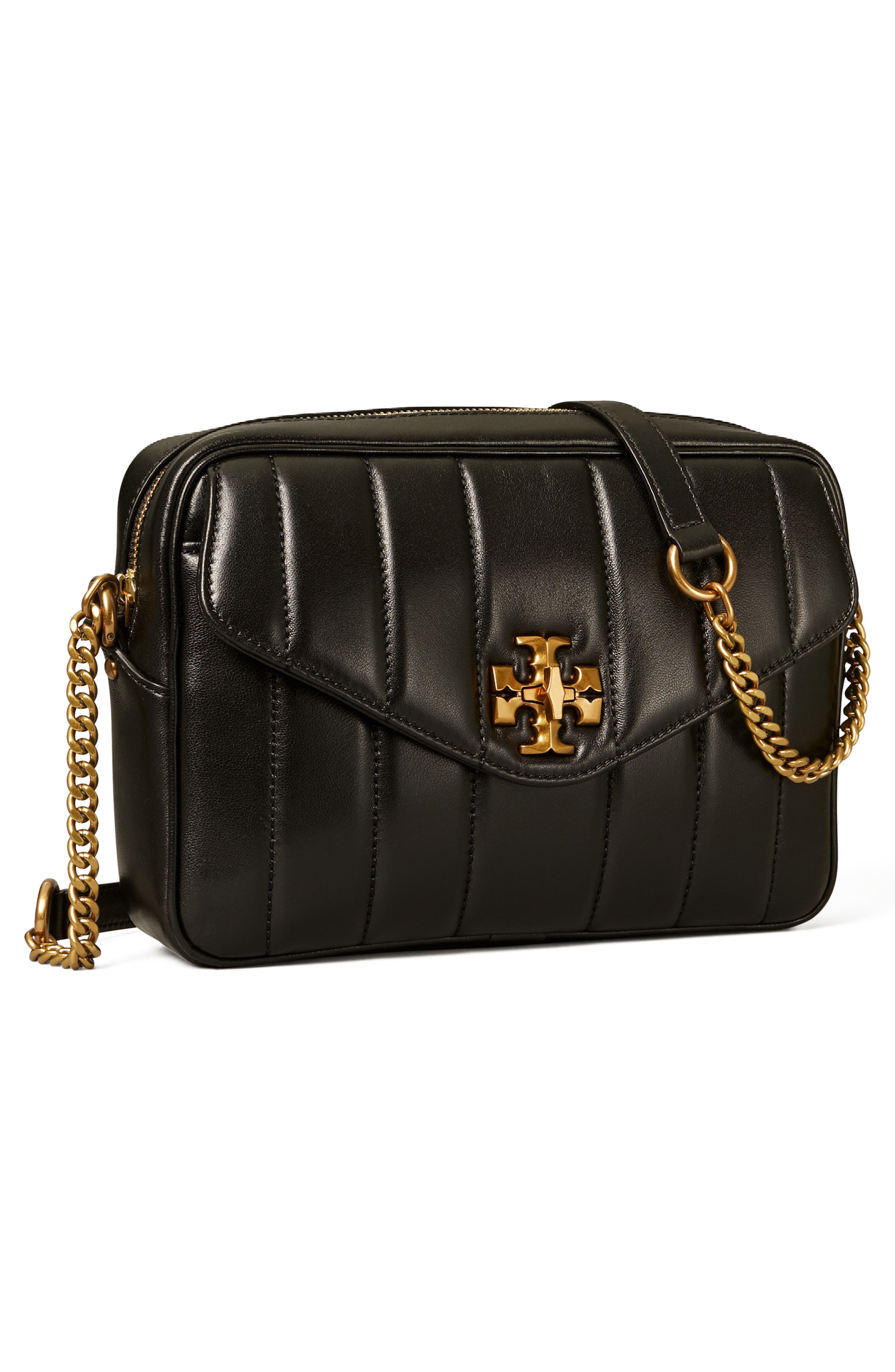 Tory Burch Kira Leather Camera Bag, Alternate, color, 